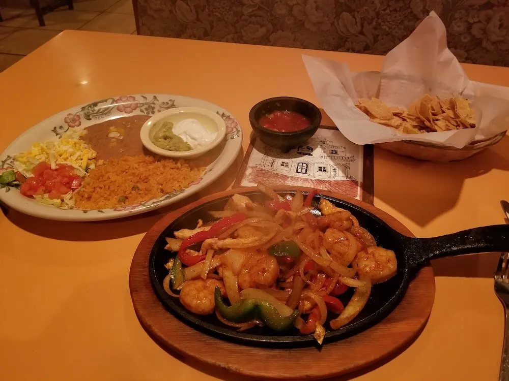 Chicken and Shrimp Fajitas